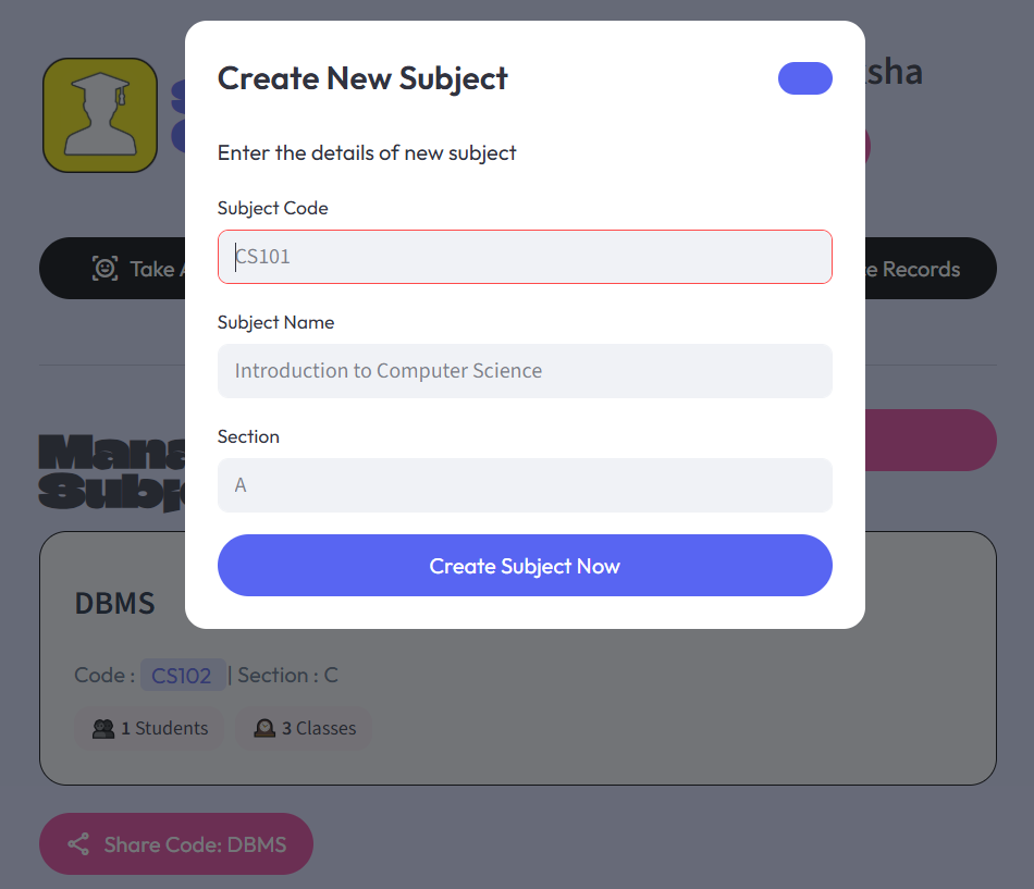 Create Course